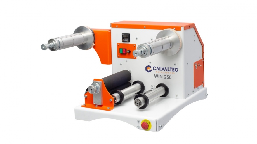 Rebobinadora WIN 250 - Calvaltec Rotuladoras